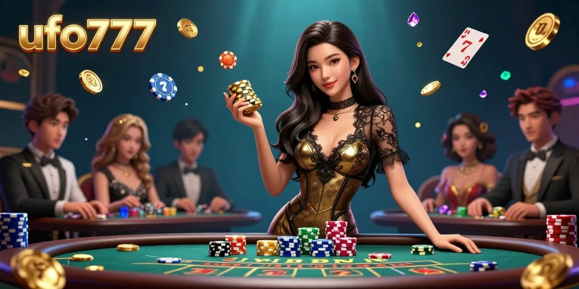 Play at ufo777 and experience high-stakes baccarat with glamorous players and exciting gameplay.