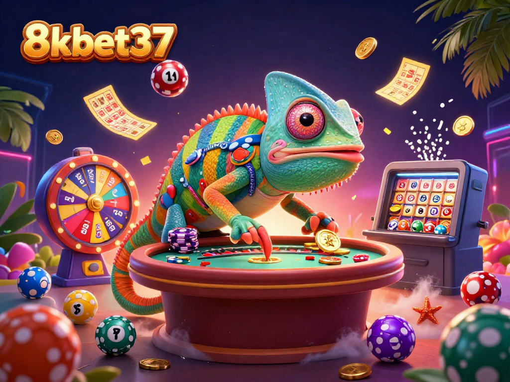Experience vibrant thrills at 8kbet37 with a lively casino scene filled with colorful games and prizes.