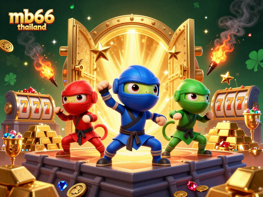 Experience thrilling action with the mb66 thailand ninja chameleons amidst golden treasures and slots.