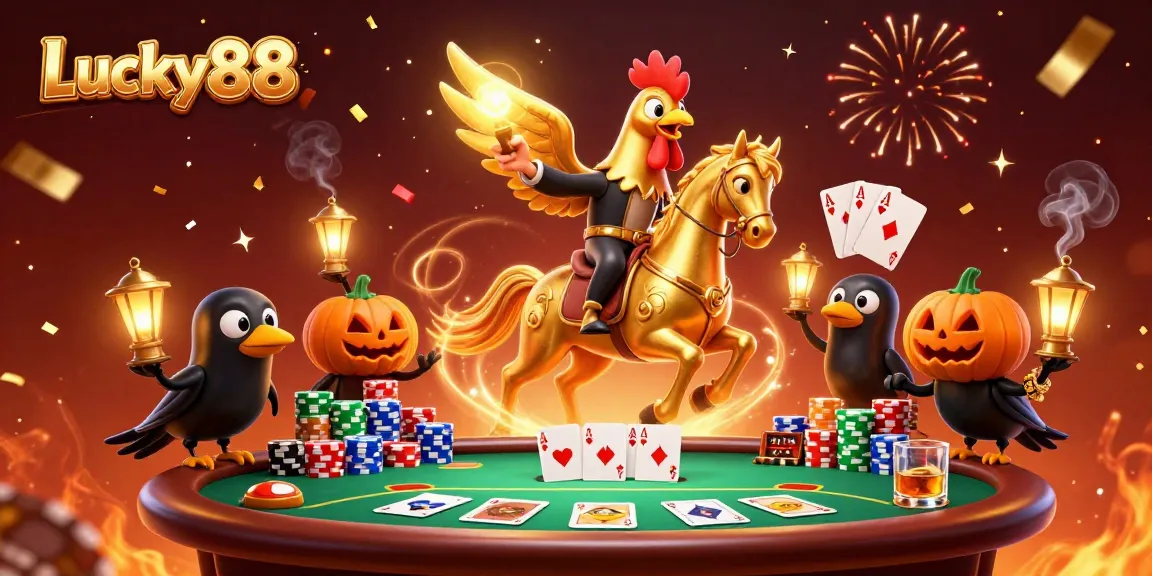 Experience the excitement of Lucky88 with winning poker action and vibrant casino energy.