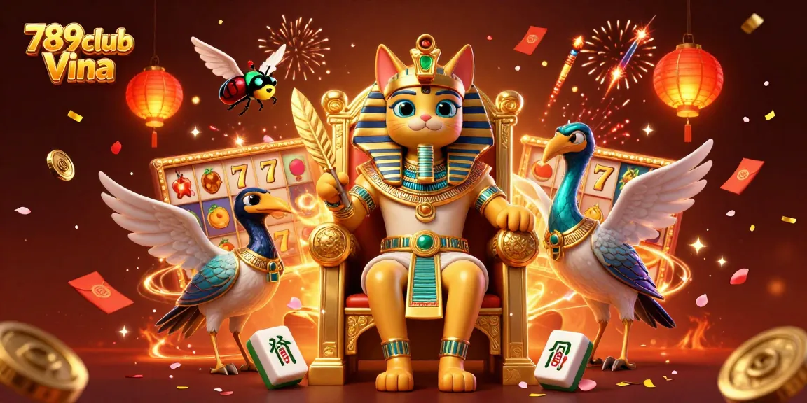 Experience thrilling entertainment with 789club Vina, featuring vibrant game elements and dynamic characters.