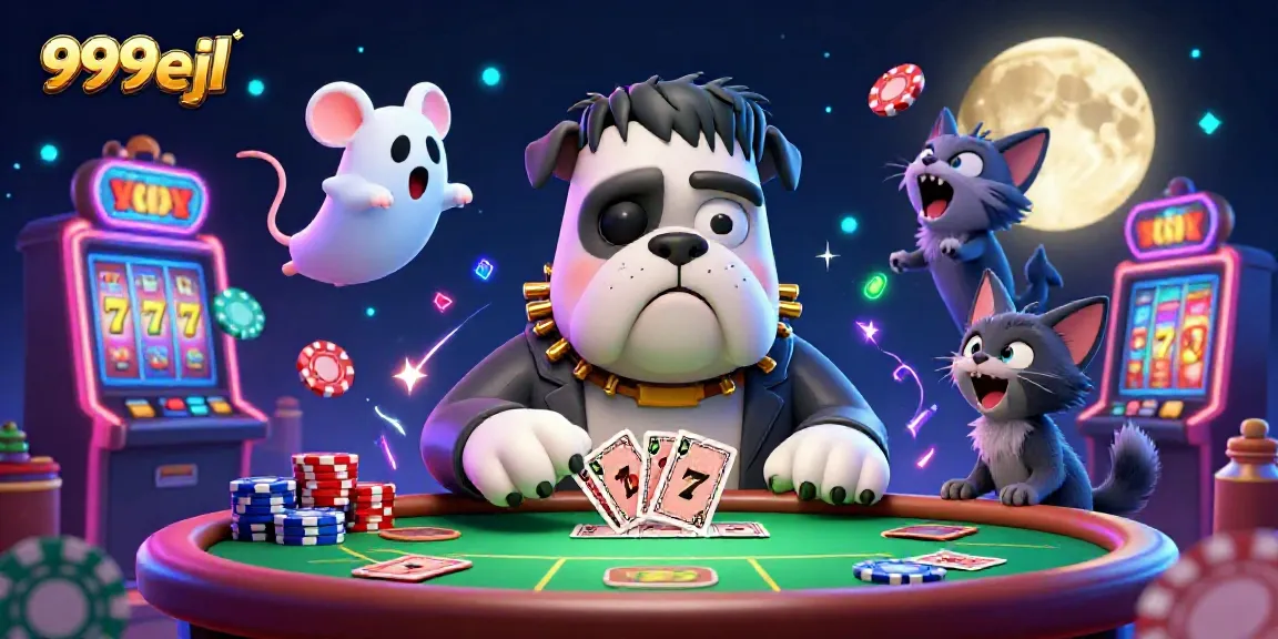 Play thrilling card games at 999eejl with vibrant 3D characters and dynamic casino elements.