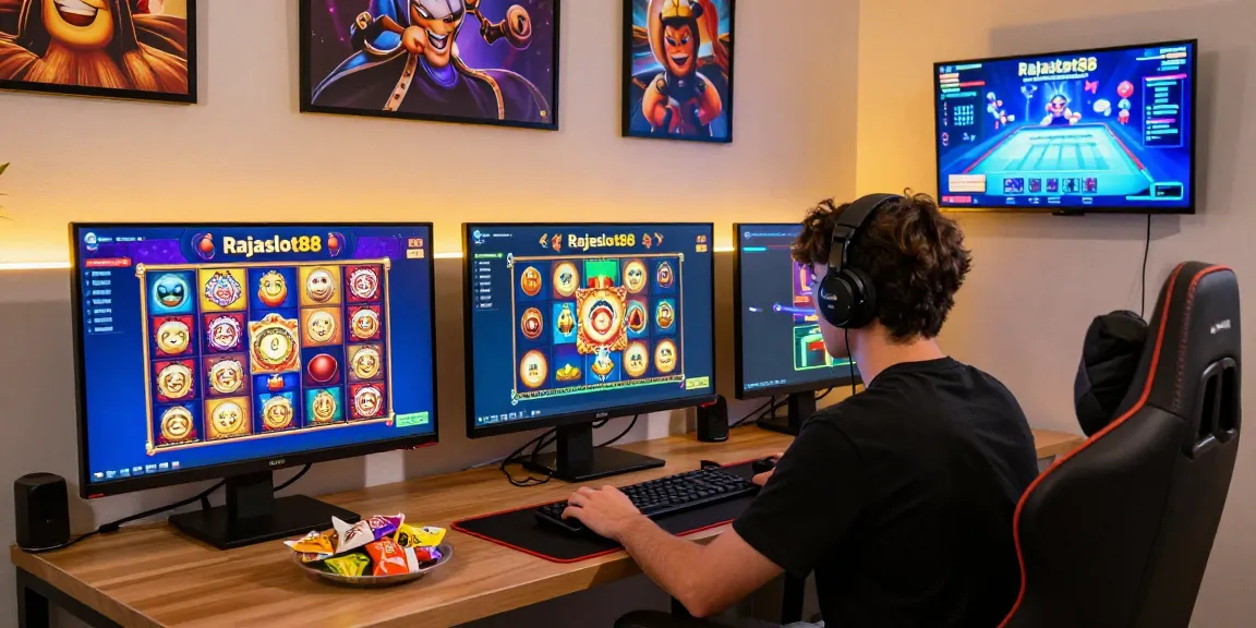 Pengalaman bermain rajaslot88 dengan suasana gaming yang mengasyikan dan nyaman di rumah.