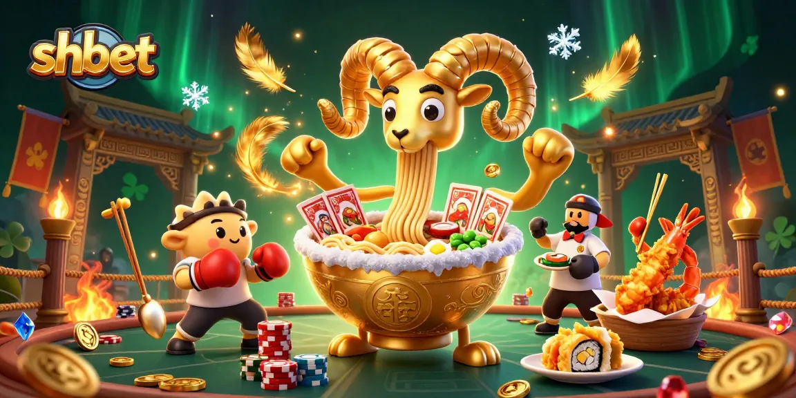 Experience shbet's thrilling atmosphere with vibrant cartoon characters and a dynamic casino scene