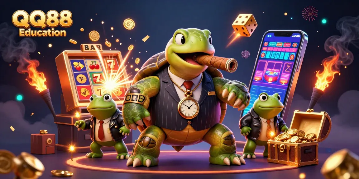 Experience the vibrant casino ambiance of QQ88 Education with engaging characters and winning opportunities.