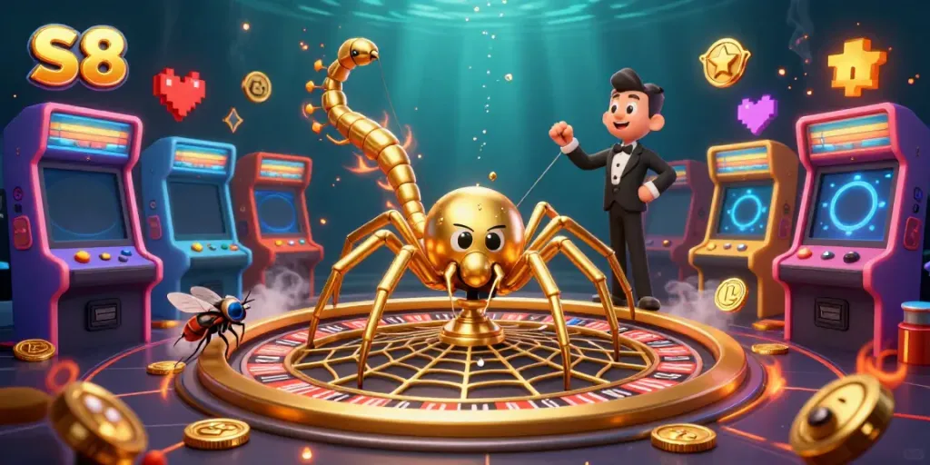 Experience thrilling gameplay at S8 with vibrant roulette and engaging characters.