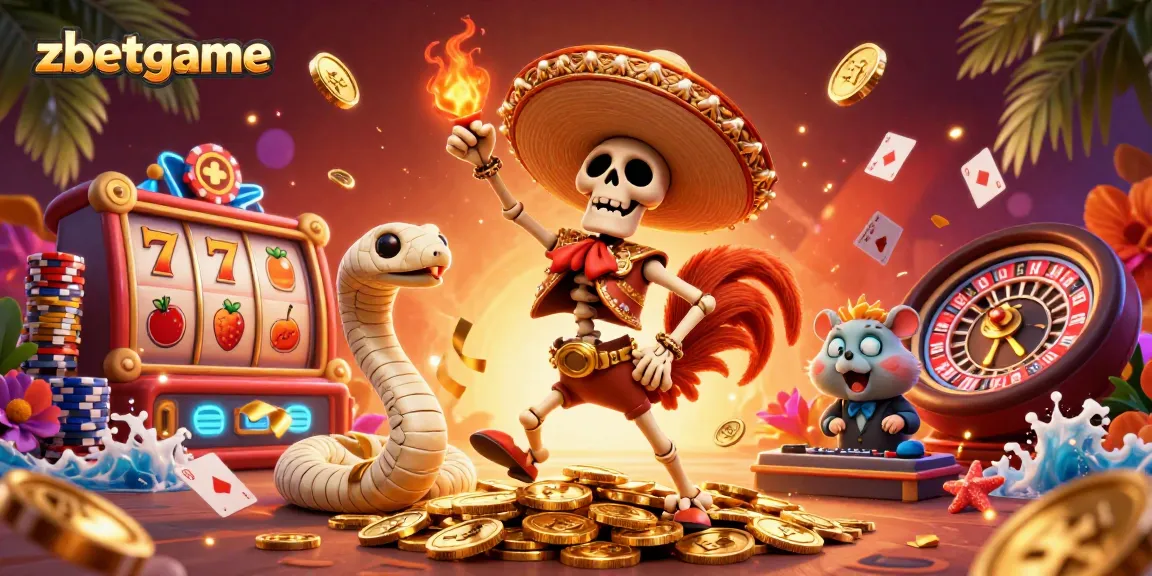 Win big with zbetgame in vibrant casino adventure featuring thrilling characters.